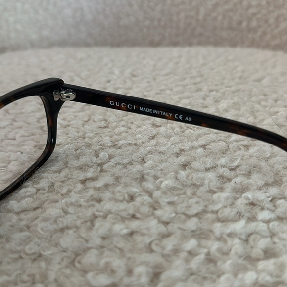 Gucci Tortoiseshell Rectangular Glasses Frames GG3359 - Picture 5 of 6